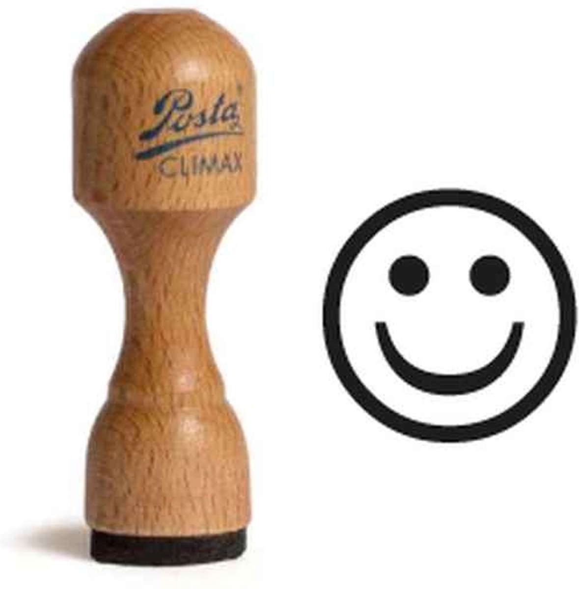 POSTA Prêt à stamper | Smiley-stempel | 18MM | vrolijk 3